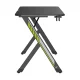 NanoRS RS102 Gaming Desk with RGB, 120x60 cm, Black