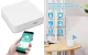 Tuya Smart Door Lock Gateway, Wi-Fi and Bluetooth, White