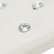Momo Diamond Manicure Armrest, Ecru