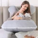 Multifunctional Maternity Pregnancy and Breastfeeding Pillow U-shape, 140x70cm
