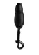 Purlov Reflective Dog Leash with Handle, 3m, Black