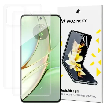 Screen Protector Film Wozinsky Invisible Film for Motorola Edge 40 with Positioner