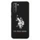 Samsung Galaxy S21 (SM-G991) US Polo Silicone Logo Case Cover (USHCS21SSLHRBK), Black
