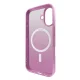 Puro Gradient MagSafe Silicone Case for iPhone 16, Pink