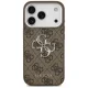 Guess 4G Big 4G Classic Logo Case for iPhone 17 Pro Brown / Silver