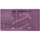 Plonos Garden Polytunnel Foil Cover 2x3 m (6 m²), Pink
