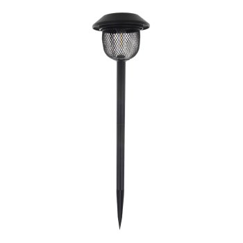 Solar Garden Light LED Bollard Post Forever Light SUNARI FLS-30, Black