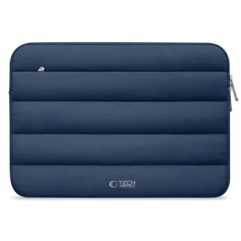 Tech-Protect Fluffy Laptop Bag 15-16", Navy Blue