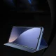 Clear View Case Flip Cover for Xiaomi 12 Lite, Blue