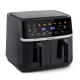 Berdsen BD-657 Dual Basket Air Fryer 10.2L 1700W, Black
