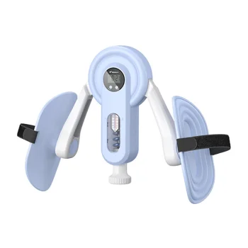 MERACH MR-2522 Leg Trainer with LED Display (White and Blue)