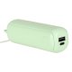 Foldable Mini USB Fan with Powerbank Function, Green