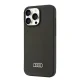 Audi iPhone 16 Pro Max Case Silicone Case, Black