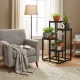 Modernhome 4-Tier Loft Style Plant Stand, 67 cm