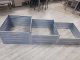 Raised Garden Bed Klasika Garden, Galvanized, 225x75 cm