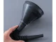 Fuel and Oil Funnel with Strainer and Flexible Hose, 16cm