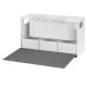 Maclean MC-479 Universal Cosmetics Organizer, 367x150x220mm, White