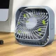 Mini USB Desk Fan, Grey