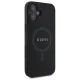 Guess iPhone 16 Case Saffiano Classic Logo MagSafe, Black