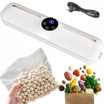 Vacuum Food Sealer with 10 Bags, 120W