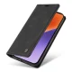 Xiaomi 15 YIKATU Leather Skin-Touch Magnetic Book Cover Case, Black