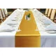 Ruhhy Satin Table Runner 900x36 cm, Gold
