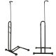 RALLEX metal bike repair stand for 16–27.5\" bikes, freestanding, black