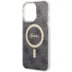 Guess iPhone 14 Pro Max Case 4G MagSafe, Black