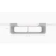 Joseph Joseph CupboardStore Under-Shelf Foil & Bag Organiser, Grey