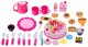 Toy Birthday Cake Cutting Play Food Set with LED Candle, 80 Pieces