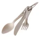 Meva Tourist Tableware and Cutlery Set for 2 People