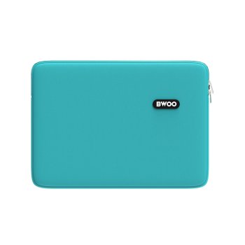 BWOO Neoprene Laptop Sleeve for 14 Inch Laptops, Light Blue
