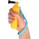 Floating Bobber Handy Grip with Wrist Strap and Thumb Screw for Gopro Hero 4 / 3+ / 3, yellow
