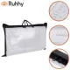 Ruhhy Ergonomic Memory Foam Pillow, White