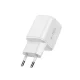 Tech-Protect NCA100W-GaN 100W 3-Port Wall Charger, White