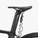 Rockbros T530 Combination Helmet Lock, Black