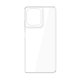 3Mk Protection Clear Case for Motorola Moto G75, Transparent