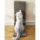 Purlov Cat Corner Scratcher with Toy Cardboard Scratching Post