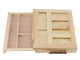 Wooden Tabletop Easel Box with Drawer and Tilt Adjustment
