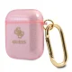 Guess GUA2UCG4GP Glitter Collection AirPods 1/2 Case, Pink