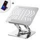 Wozinsky WRS-CPY84SS Aluminum Laptop and Tablet Stand, Silver