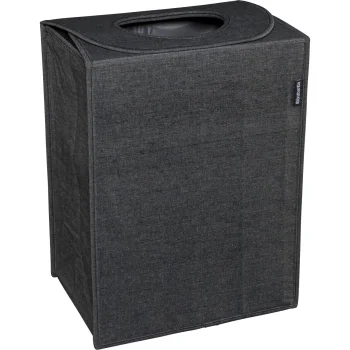 Brabantia Collapsible Laundry Bag 55 L, Black