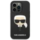 Karl Lagerfeld Silicone Karl\'s Head Case for iPhone 14 Pro Max, Black