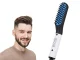 Electric Beard and Hair Straightener Comb for Men, White