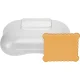 Alessi Mary Biscuit Box ASG07 I Cookie Tin 350 ml, Ice Grey