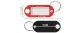 Malatec Key Tags with Label Window 100 Pcs