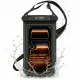 Tech-Protect UWC7 Waterproof Case for Smartphones up to 6.9\", Black