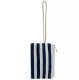 Malatec 21157 Beach and Picnic Bag, 22L, Navy Blue with White Stripes