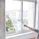 Mosquito Mesh Net Anti-Insect Screen for Windows - 130x160cm, White