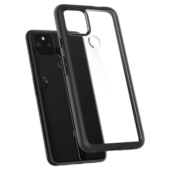 Google Pixel 4a 5G Spigen Ultra Hybrid Case Cover, Matte Black